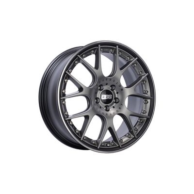 Porsche Wheel 20x8.5 ET32 Satin Platinum Center Black Lip CH651PBPO