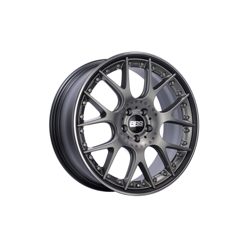 Porsche Wheel 20x8.5 ET32 Satin Platinum Center Black Lip CH651PBPO