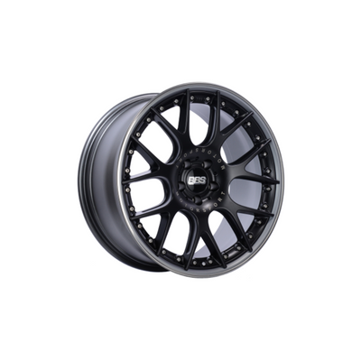 Porsche Wheel 20x9 ET25 Satin Black Center Platinum Lip CH653BPPO