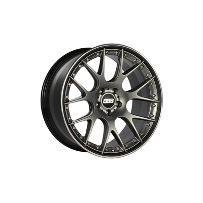 Porsche Wheel 20x9 ET48 Satin Platinum Center Black Lip CH658PBPO