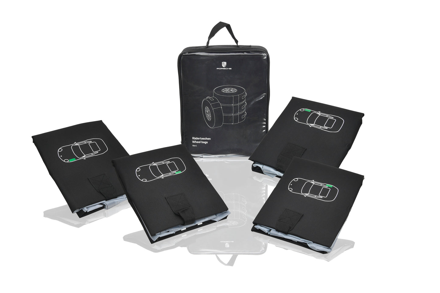 Porsche Wheel Bag Set Large - All 356s/911/914/924/928/944/959/968/Boxster 50-04 PCG-044-620-00