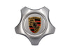Porsche Wheel Center Cap - Lacquered Silver - Cayenne | 2003-2006
