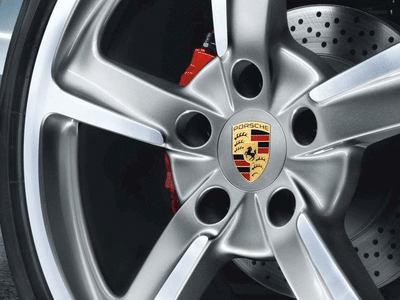 Porsche Wheel Hub Cover Set - Colored - 4460706 - 981 - 982 12-23 - 991 12-18 4460706