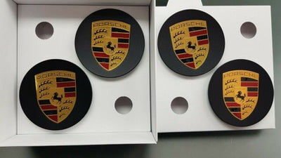 Porsche Wheel Hub Covers Set - Boxster/Cayman/Cayenne/911 4460726