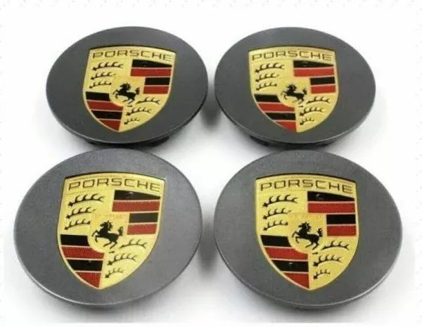 Porsche Wheel Hub Covers Set Coloured - 4460712 - Macan 15-23 4460712