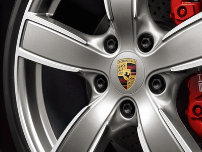 Porsche Wheel Hub Covers Set Coloured - 4460723 - 911 - Boxster - Cayman - Cayenne - Panamera 4460723