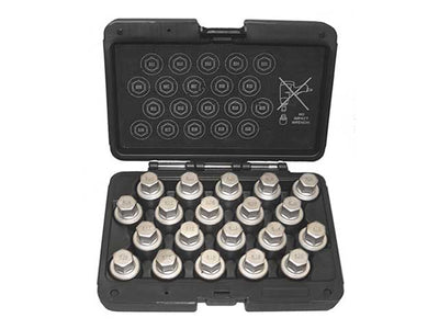Porsche Wheel Lock Key Set - 20-Piece Set, 911/Cayman/Panamera/Boxster/Cayenne | 1997-2017 LT4170