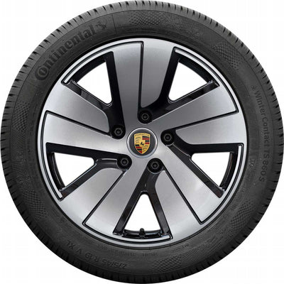 Porsche Winter Wheel Set 19 Inch Taycan S Aero Continental - 9J1073600B 9J1073600B