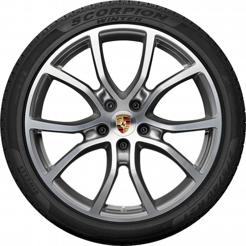 Porsche Winter Wheel Set 21 Inch Cayenne Coupe Design - 9Y0044635J 9Y0044635J