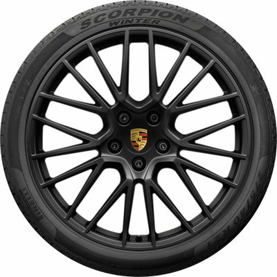 Porsche Winter Wheel Set 21 Inch Cayenne Coupe RS Spyder Black - 9Y0044632S 9Y0044632S