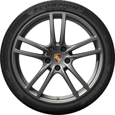Porsche Winter Wheel Set 21 Inch Cayenne Coupe Turbo Design Platinum - 9Y0044630G 9Y0044630G