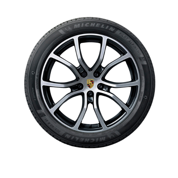 Porsche Winter Wheel Set 21 Inch Cayenne Exclusive Design High Gloss Black - 9Y0044633H 9Y0044633H