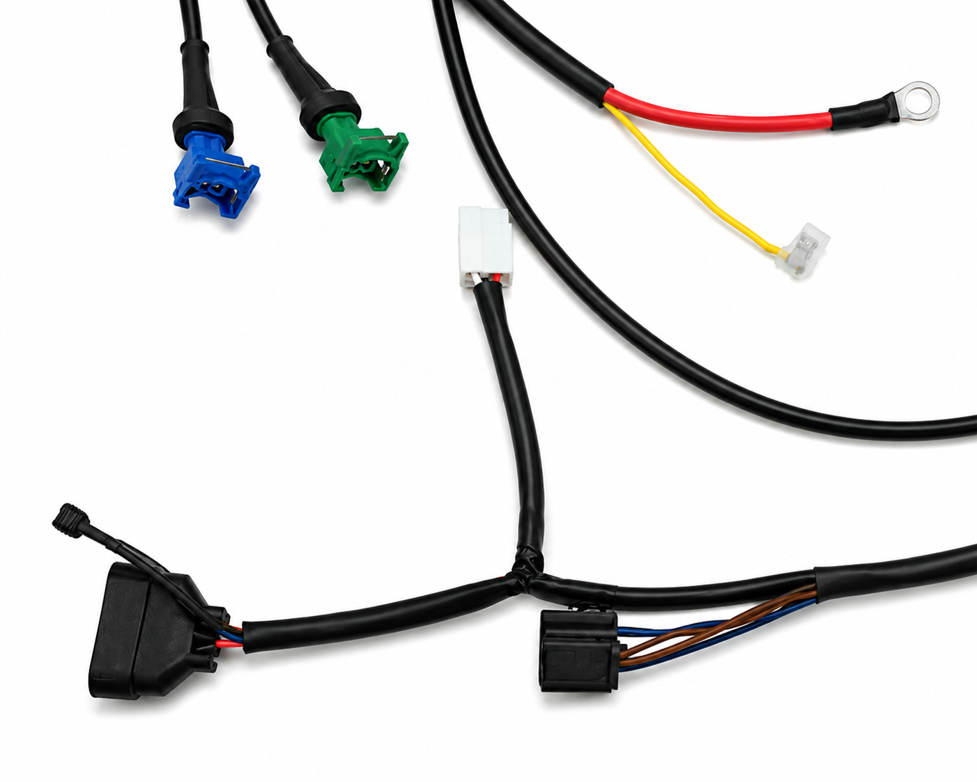 Porsche Wire Engine Harness - 911S | 1977 911-612-016-02
