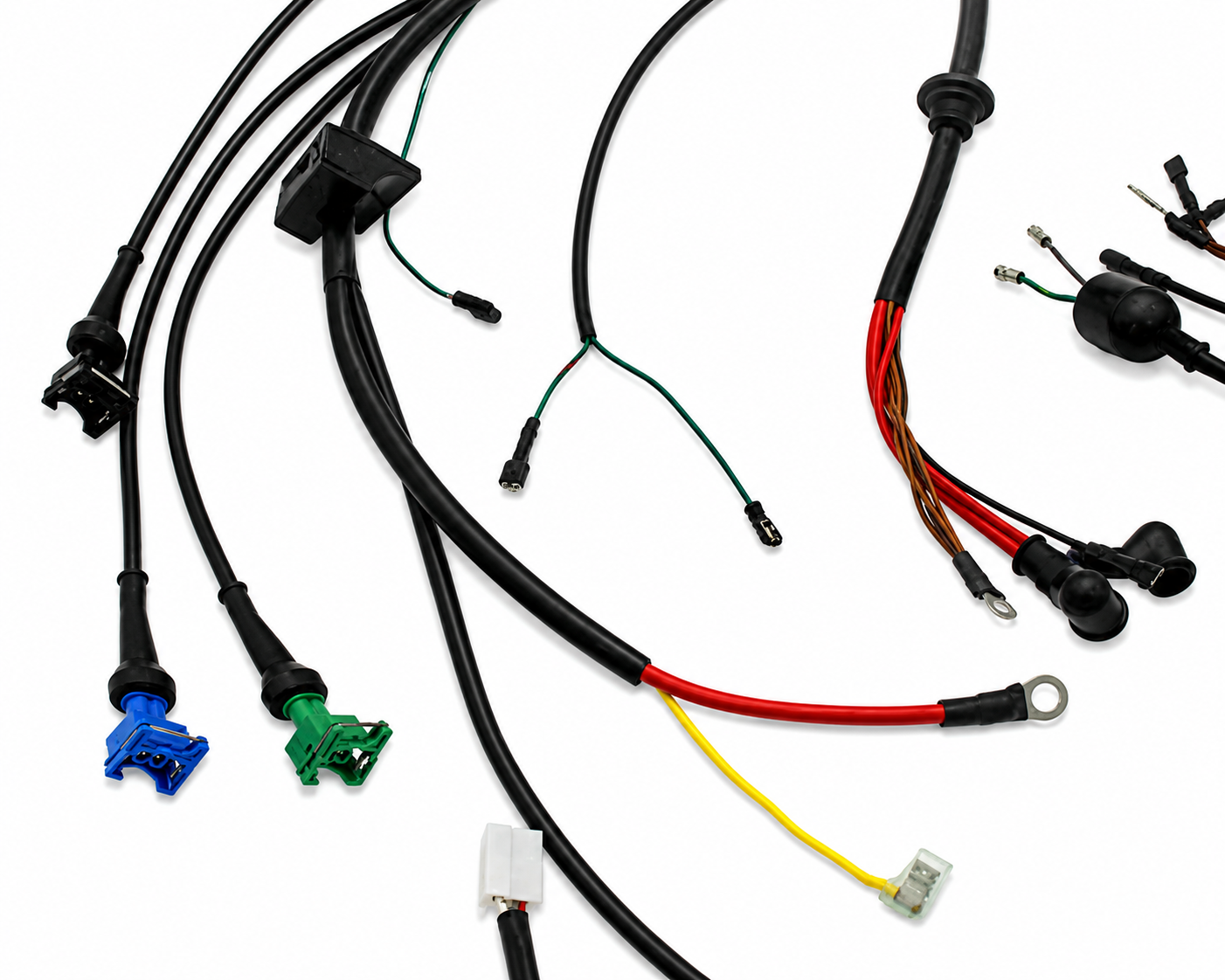 Porsche Wire Engine Harness - 911S | 1977 911-612-016-02