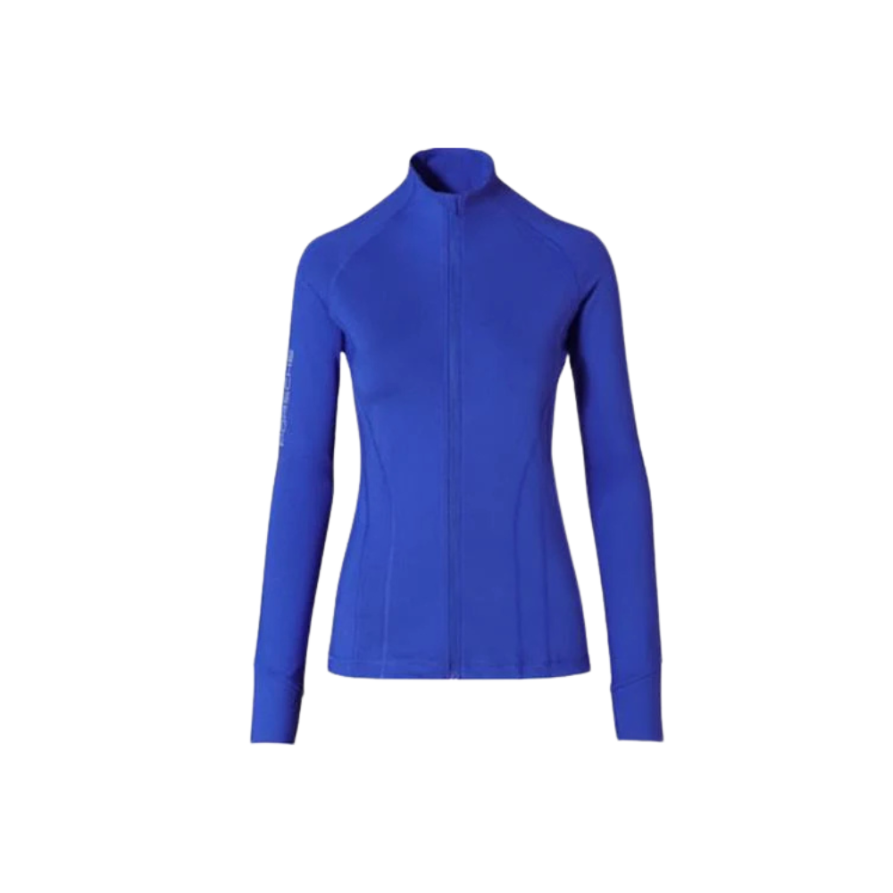 Porsche Womens Blue Fitness Yoga Jacket - XL