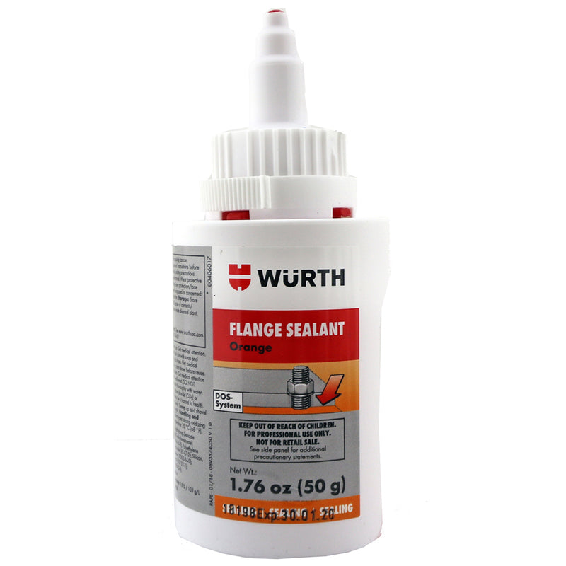 Porsche Wurth DOS Flange Sealant Orange 1.76 Oz 0893574050