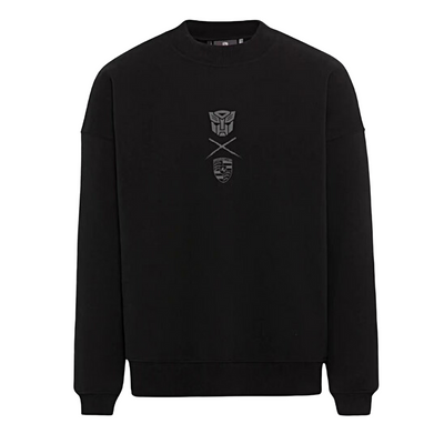 Porsche X Transformers Unisex Black Sweatshirt