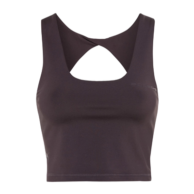 Porsche Yoga Capsule Collection Square Neck Womens Crop Tank Top