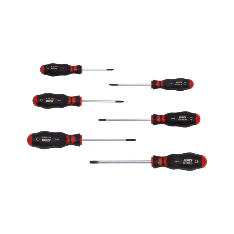 Porsche Zebra 3K Torx Head Screwdriver Set 6 Pieces 06139036