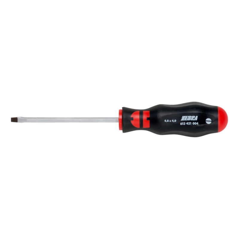 Porsche Zebra Hexagon Blade Slotted Head Screwdriver 0.8mm x 4.0mm