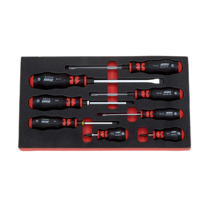 Porsche Zebra Multi Screwdriver Assortment 8 Pieces 0965900501