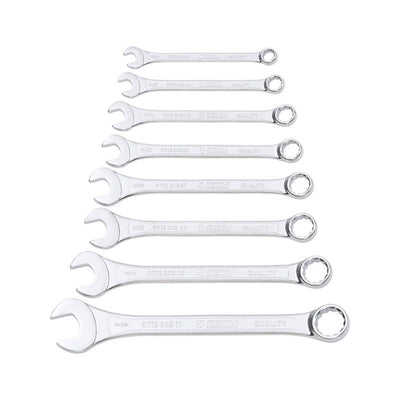 Porsche Zebra Powerdriv Standard Combination Wrench Pack of 8 071330340