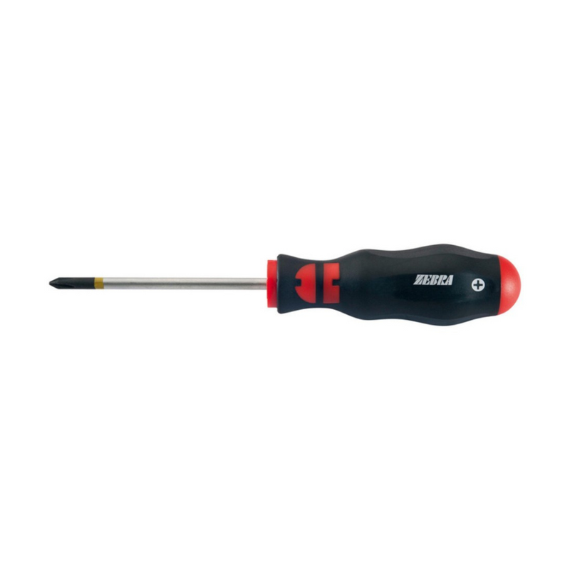 Porsche Zebra Round Blade Phillips Head Screwdriver PH2 x 100mm 061323202