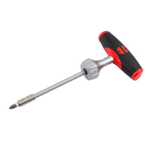 Porsche Zebra T-Handle Ratchet Screwdriver Set 11 Bits 061363040