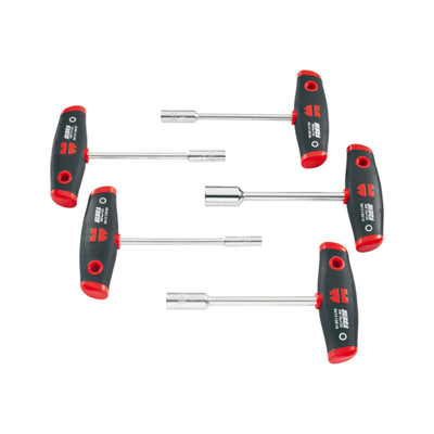 Porsche Zebra T-Handle Socket Head Screwdriver Set 5 Pieces 061391205