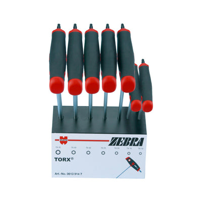 Porsche Zebra Torx Socket T-Handle Set 7 Pieces 06139147