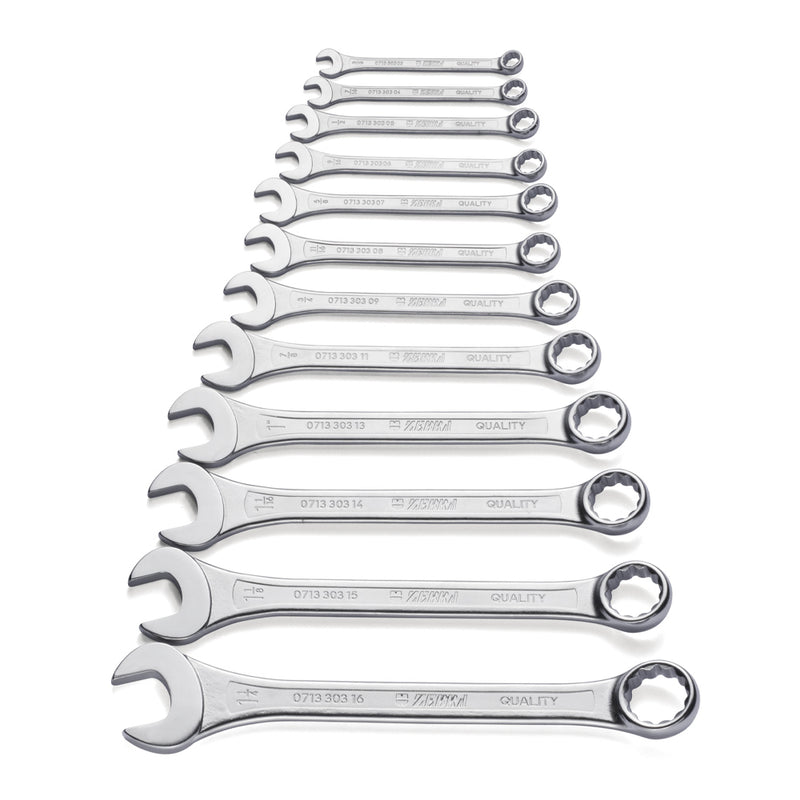 Porsche Zerba Combination Angled Wrench Set 12 Piece 071330341