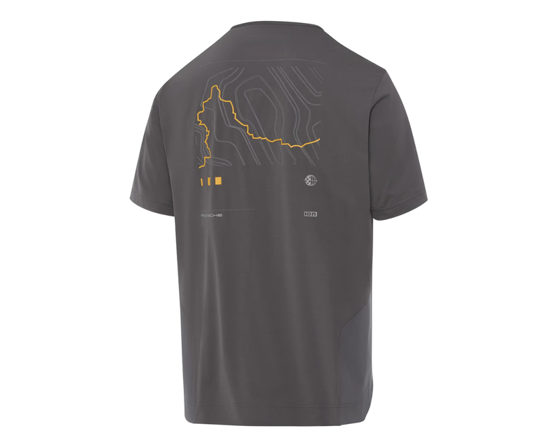 Porsche x ION Unisex Bike Shirt - Stone Gray