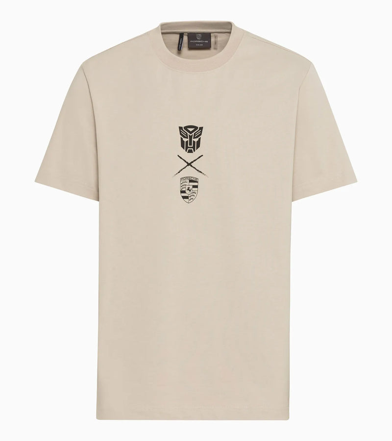 Porsche x Rise Of The Beasts Transformers Unisex T Shirt - Beige
