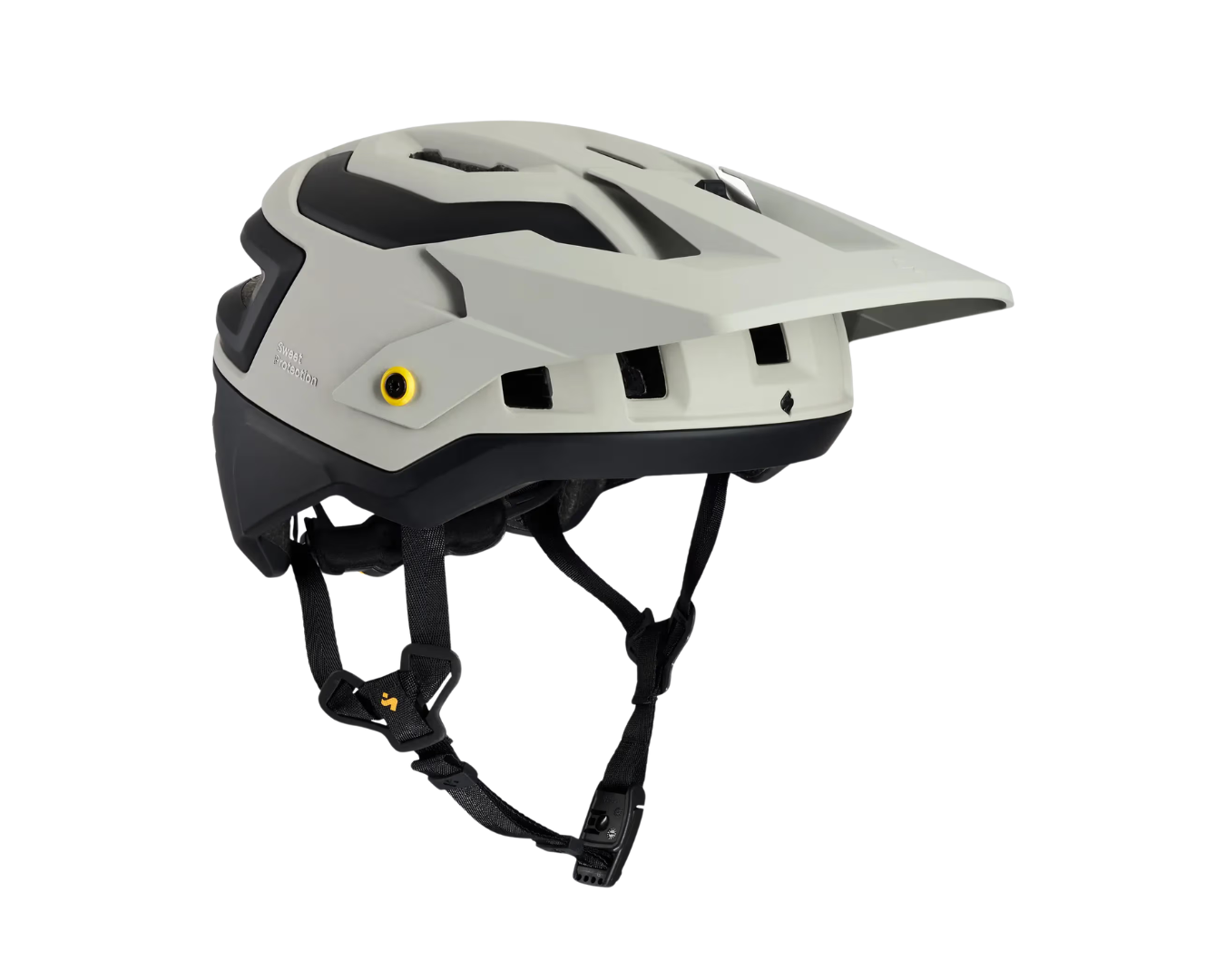 Porsche x Sweet Protection Mountain Unisex Bike Helmet - Kreide