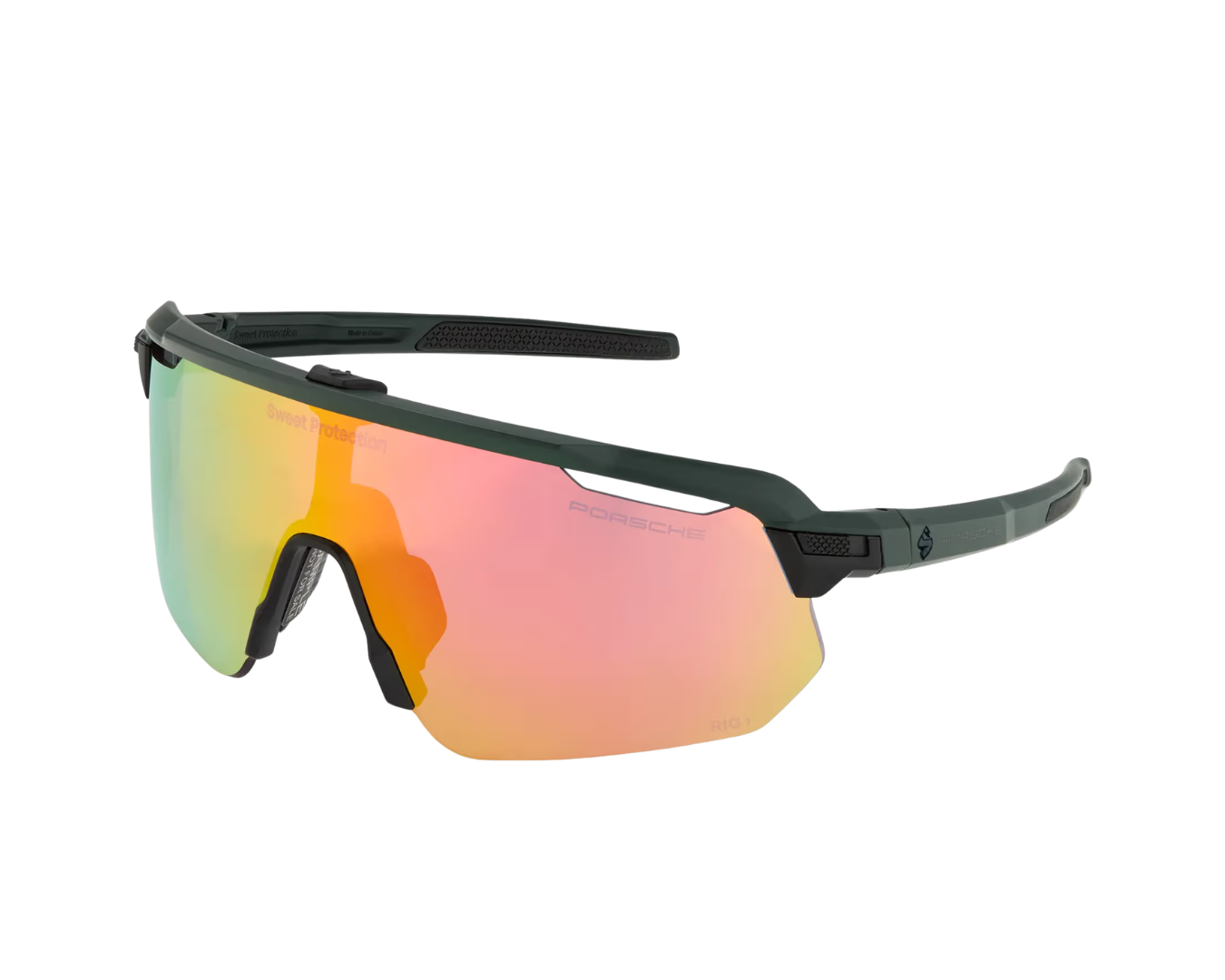 Porsche x Sweet Protection Reflect Sport Sunglasses - Varsitygreen