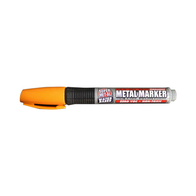 Pump Action Water Based Permanent Marker - Orange