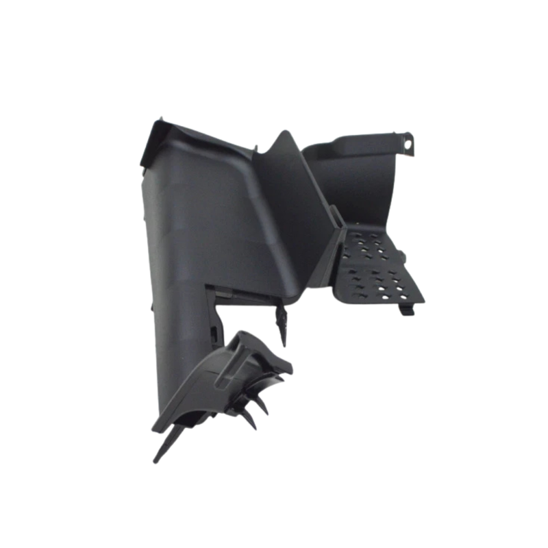Radiator Support Left Air Guide - Matt Black - Cayenne | 2018-2021