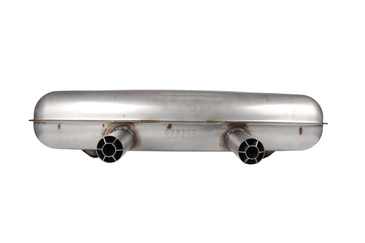 Rally Sport Muffler with 2.5” Cookie Cutter tips 911 | 1965-1973