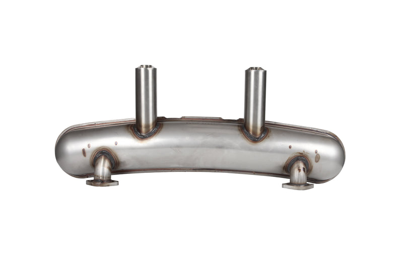 Rally Sport Muffler with 2.5” Cookie Cutter tips 911 | 1965-1973