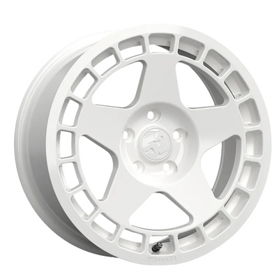 Rally Sport Turbomac Rally White Wheel - 17x7.5 - ET42