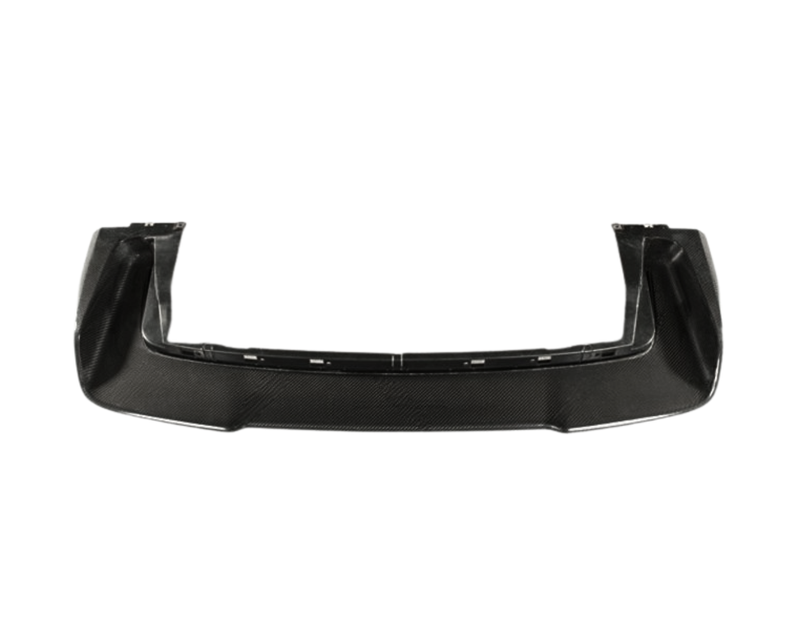 Rear Bumper Lower Spoiler - Carbon Gloss Black - Taycan | 2020-2026