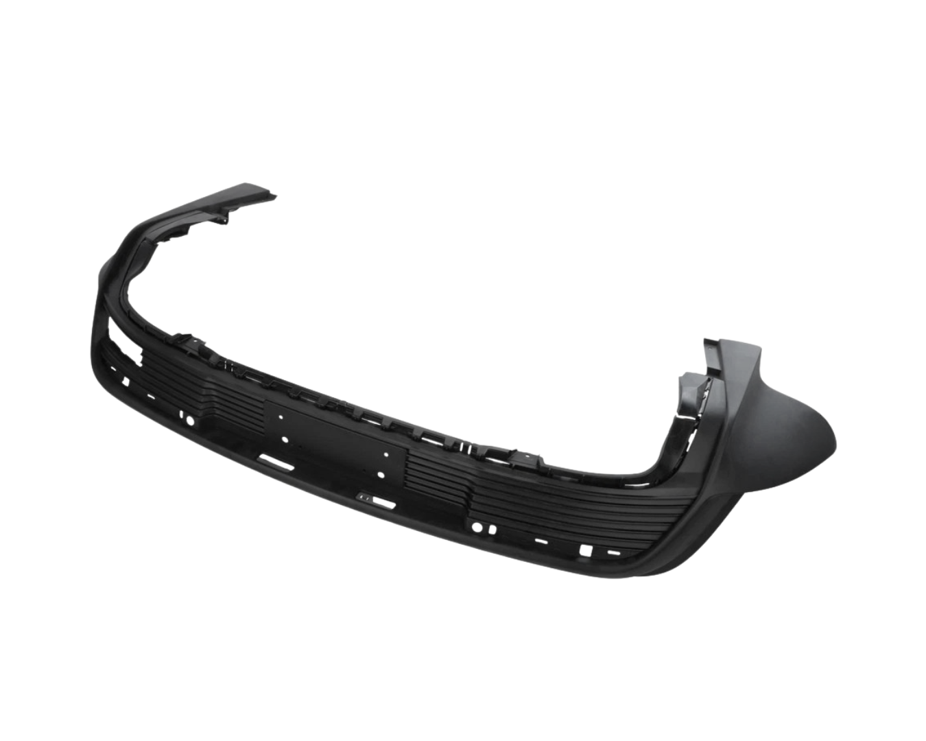 Rear Bumper Lower Trim - Matt Black - Taycan | 2020-2023