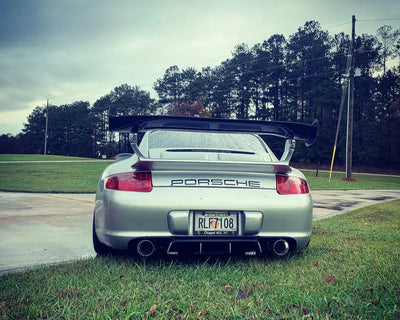 Rear Bumper Polyurethane Diffuser Spoiler - 911 | 2005-2008
