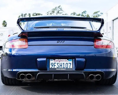 Rear Bumper Polyurethane Diffuser Spoiler - 911 | 2005-2008