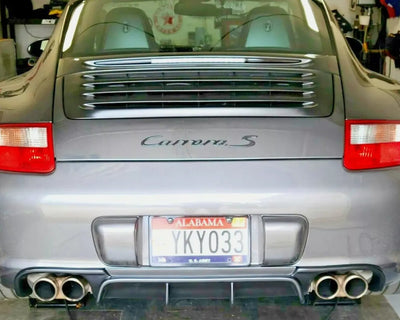 Rear Bumper Polyurethane Diffuser Spoiler - 911 | 2005-2008
