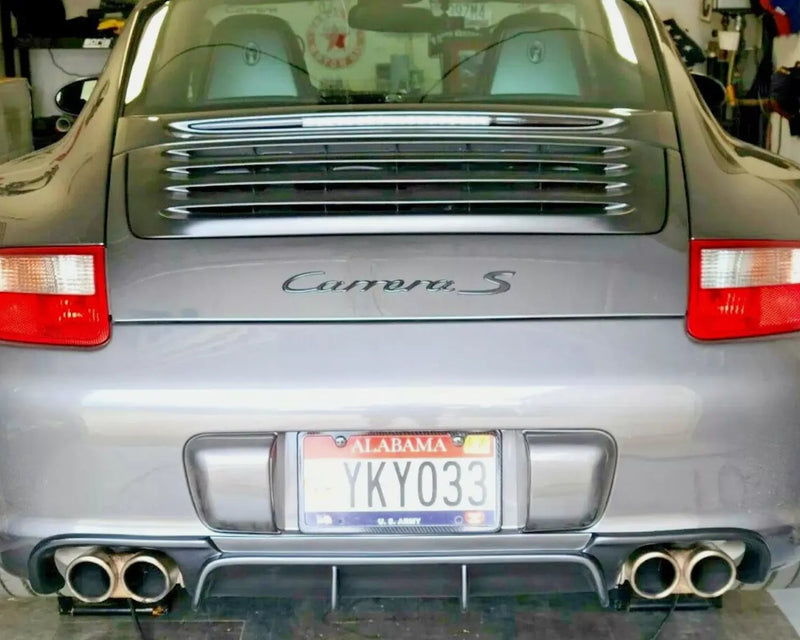 Rear Bumper Polyurethane Diffuser Spoiler - 911 | 2005-2008