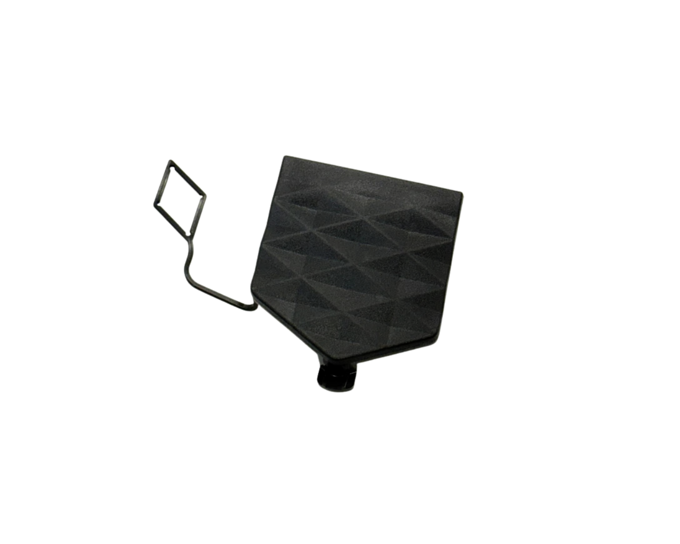 Rear Bumper Tow Eye Cap - Matt Black - Macan | 2019-2025
