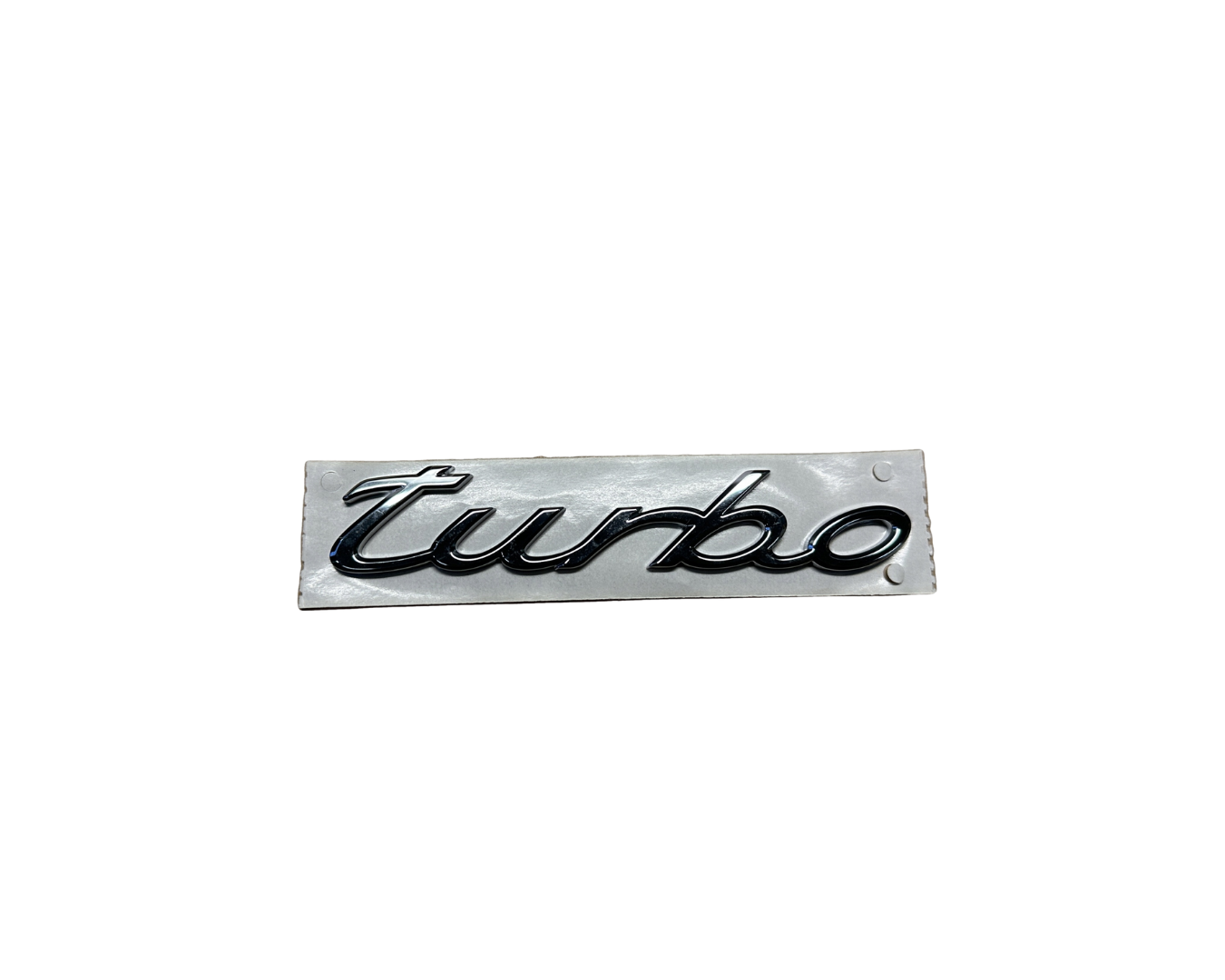 Rear Emblem Logo - Black Glossy - Macan | 2019-2025