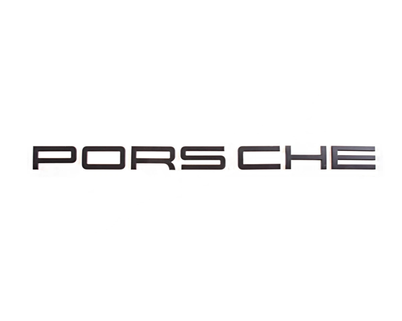 Rear Emblem Logo - Matt Black - Macan | 2015-2025