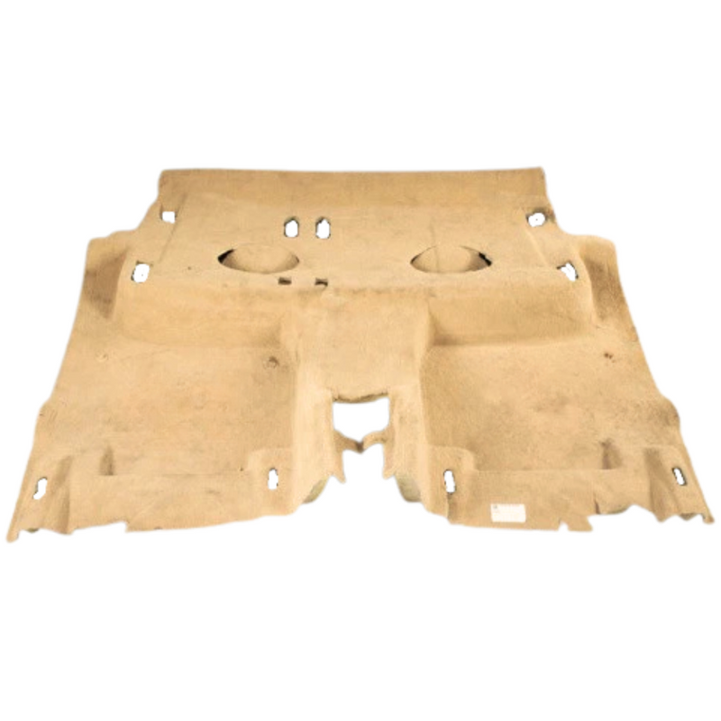 Rear Floor Carpet - Luxor Beige - Cayenne | 2011-2018